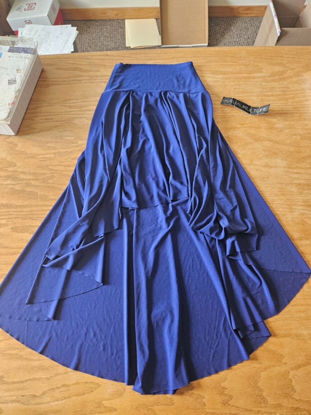 NWT KamaliKulture Kamali high low swim cover skirt Medium